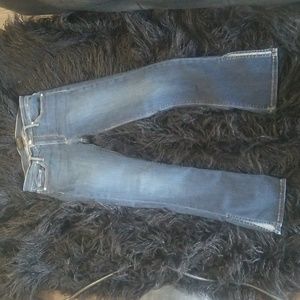 Black Orchid size 26 Cropped Flair jeans